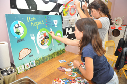 Jeu équilibre alimentaire restaurant scolaire (archives)