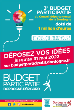 Budget participatif Dordogne Périgord 2022