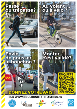 Affiche enquête mobilité