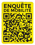 QR Code enquête mobilité