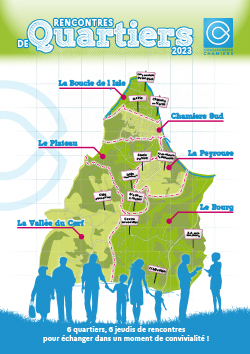 Carte des quartiers 2023