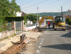 Travaux e réfection rue Védrines - juin 2019