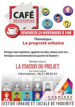 Affiche café des citoyens