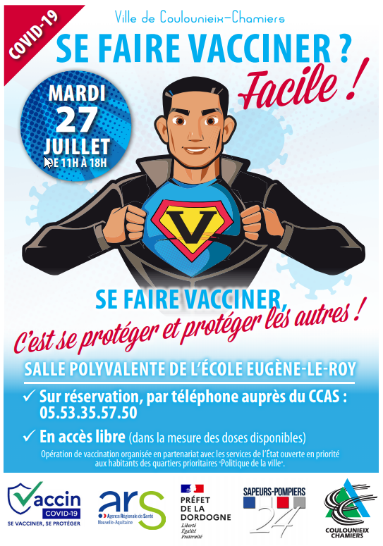vaccaination 27 juillet
