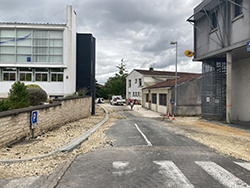 taravux abords mairie été 2025
