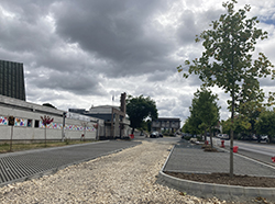 travaux abords mairie été 2025