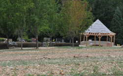 Extension du cimetière - travaux - sept 2017