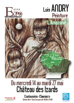 Affiche expo Luis Andry
