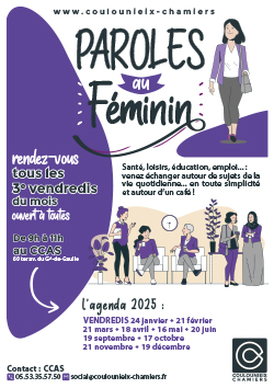 Paroles au féminin 2025