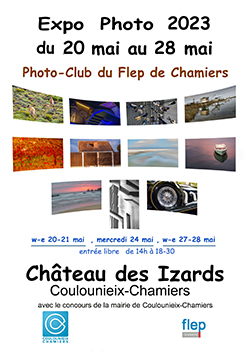 Affiche expo photo club du Flep 2023