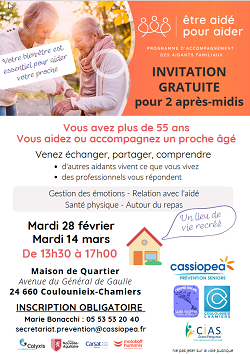 cassiopea être aidé pour aider