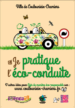 Affiche "Je pratique &aposléco-conduite"