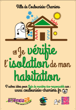 Affiche DD Je vérifie l&aposisolation de ma maison