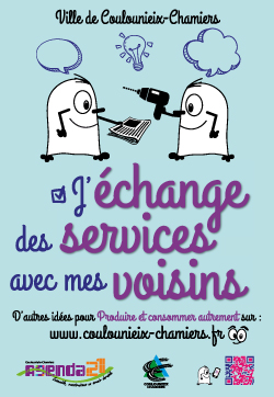 Affiche "J&aposéchange des services"