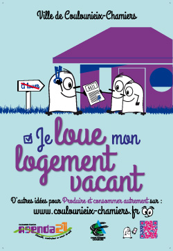 Affiche AG21 Je loue mon logement vacant