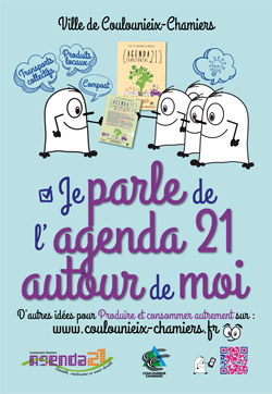 Affiche "Je parle de l&aposagenda 21 autour de moi"