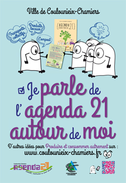 Affiche "Je parle de l&aposagenda 21 autour de moi"