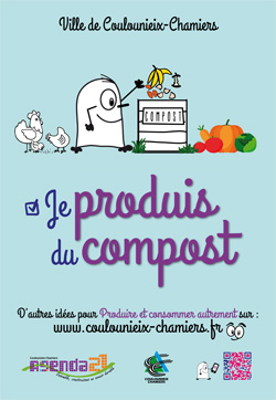 Affiche Je produis du compost