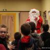 Passage du Père Noël à l'école maternelle Louis-Pergaud