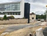 Les abords de mairie font peau neuve